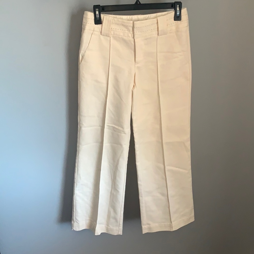 Nanette Lepore Cream Dress Pants